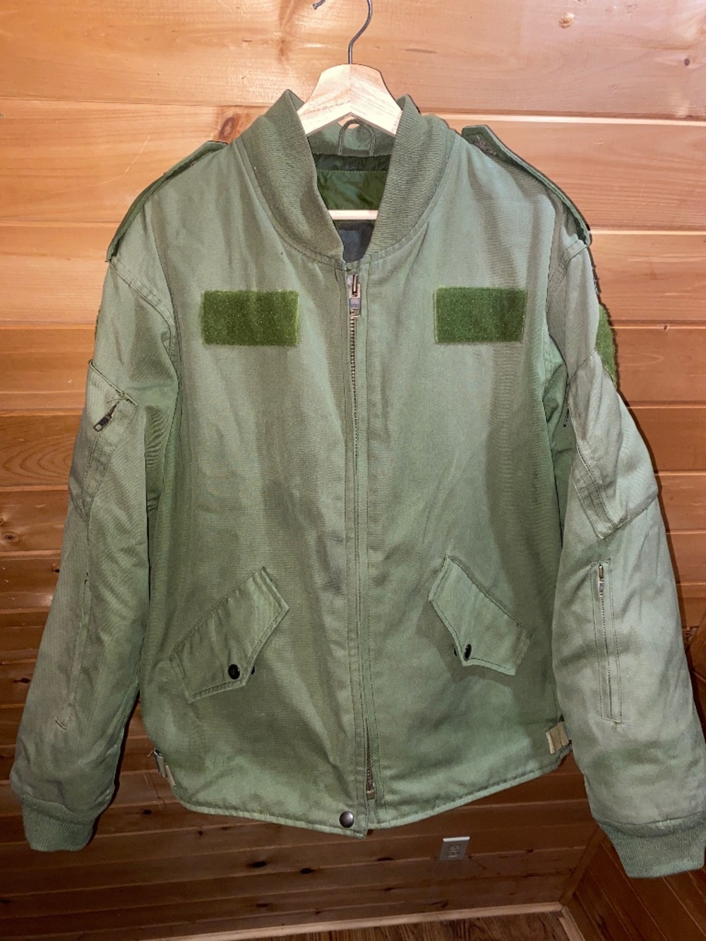 Authentic Canadian Military Vintage Flame Resistant Jacket Size 7340 Medium Tall